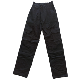 PANTALON CARGO S.E NEGRO T.34